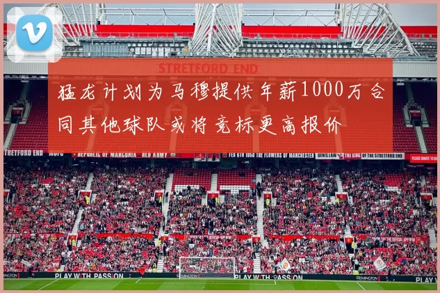 猛龙计划为马穆提供年薪1000万合同其他球队或将竞标更高报价
